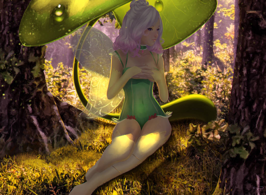 YCH auction in the woods finished by Yettyen YCH auction in the woods finished by Yettyen