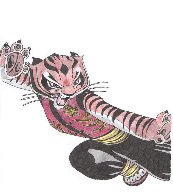 Master Tigress Colored