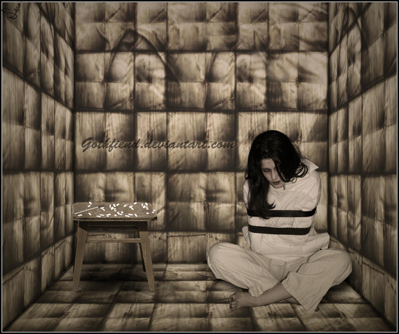 Insane asylum anime girl