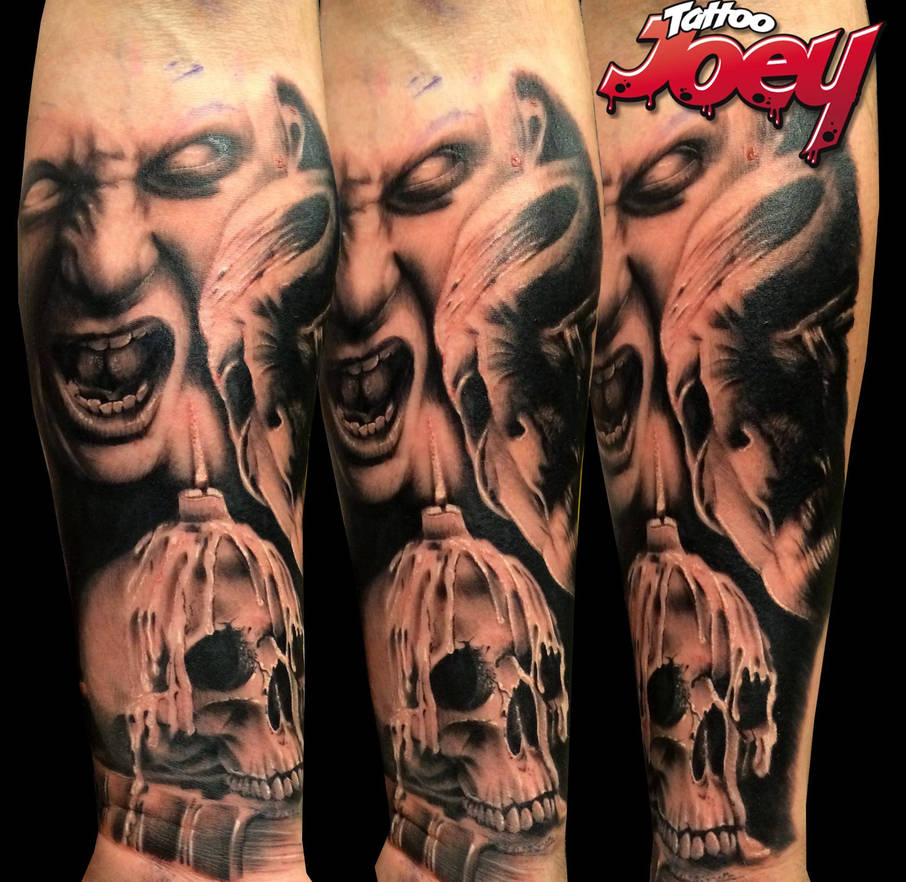 horror tattoo