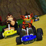 Platforming All-Stars Racing