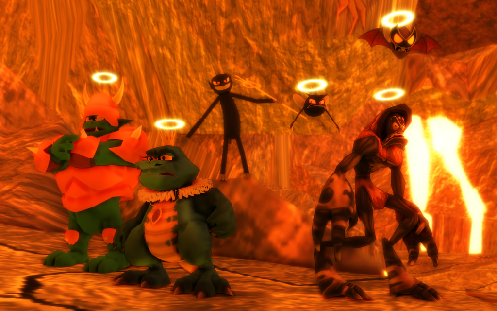 Arcade Hell Videogame Hell by NinjawsGaiden on DeviantArt