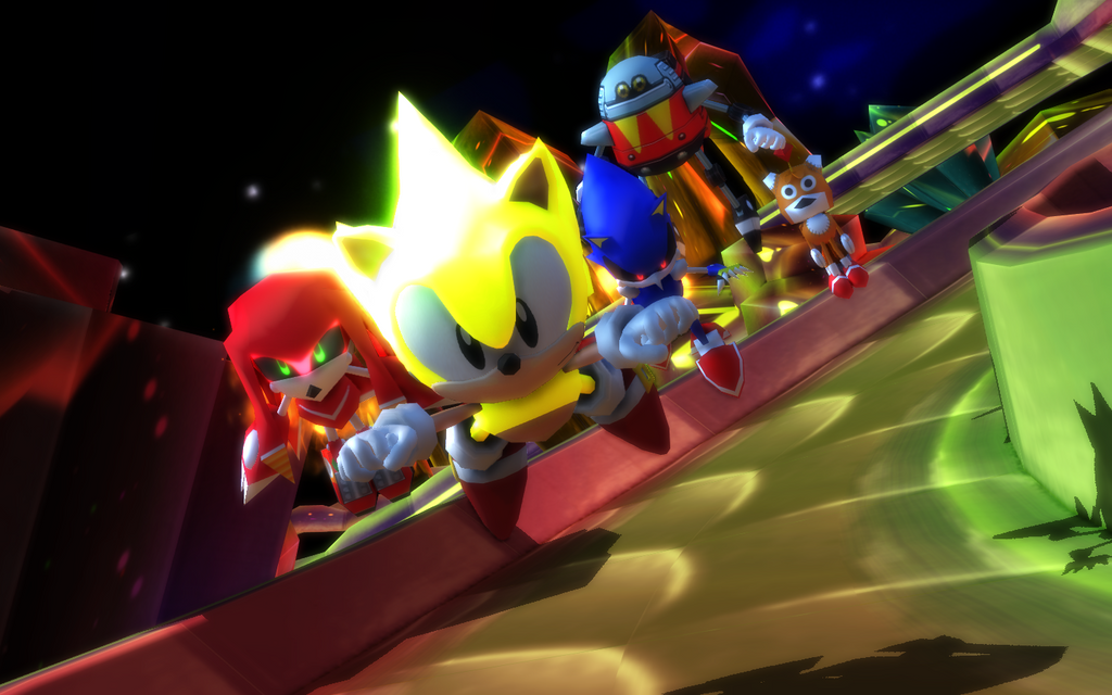 Sonic R Supersonic Rasing Super Sonic Racing by NinjawsGaiden on DeviantArt