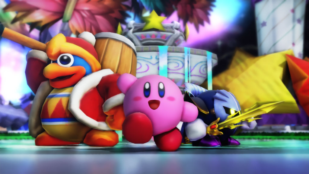 Kirby, King Dedede and Meta Knight by NinjawsGaiden on DeviantArt