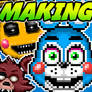 MAKING OF - Five Nights At Freddy's 2 - Pixel Icon