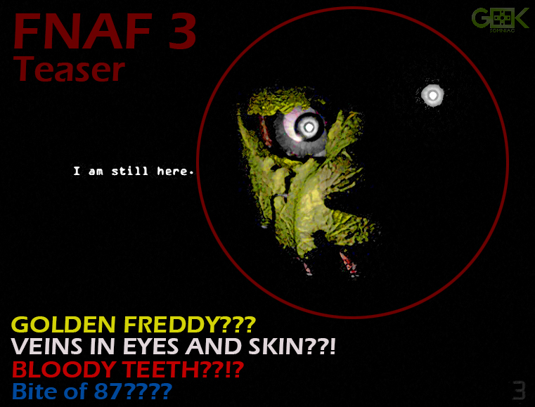 Five Nights at Freddy's 3 SECRET PUPPET