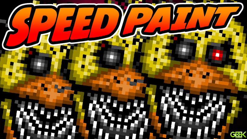 Five Nights at Freddy's 4 - Chica - SPEEDPAINT