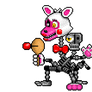 Adventure Mangle - FNAF World - Large animation