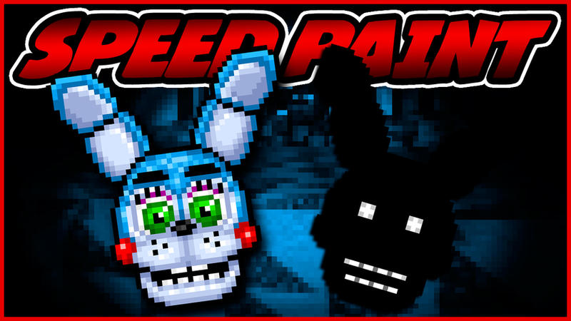Adventure Toy Bonnie - SPEEDPAINT - FNAF World