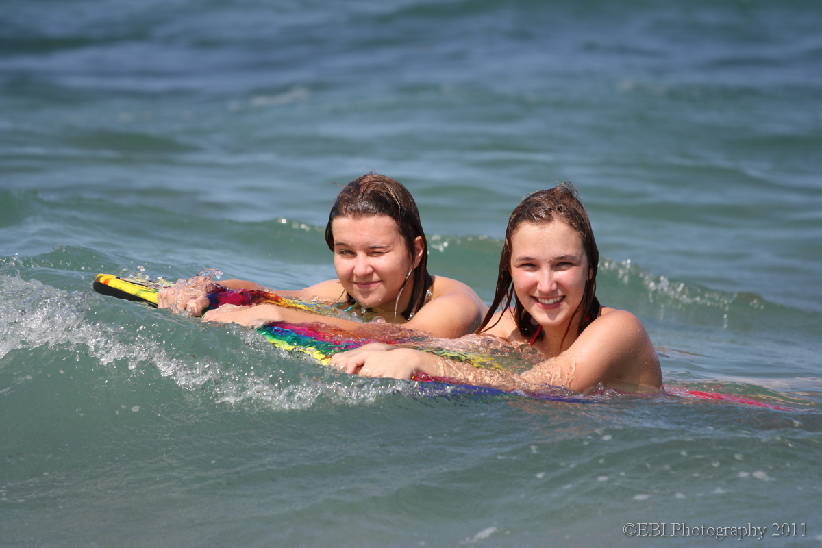 Beach Day - Angie and Beki