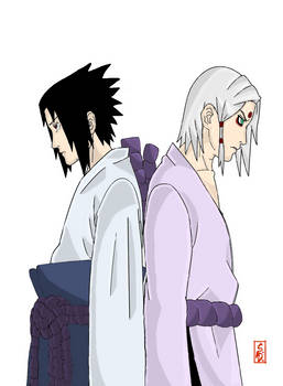 Sasuke and Kimimaro