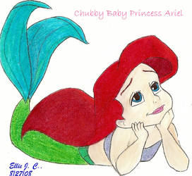 Chubby Baby Princess Ariel by Sokai-Sama