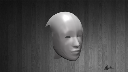 3D Modelling Head For DeviantArt