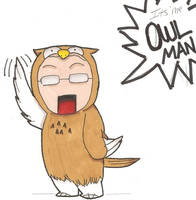 Owl Man Costume