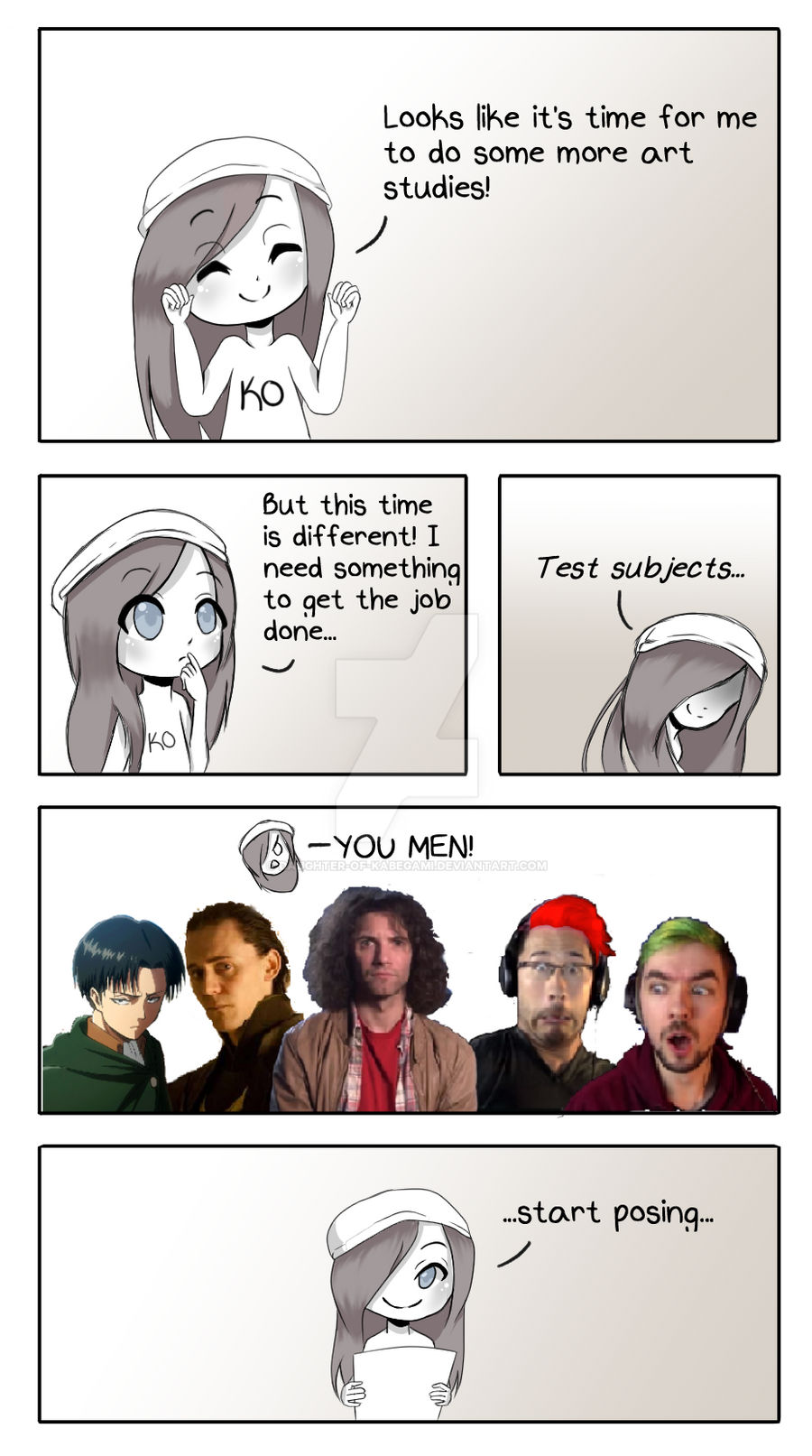 Drawing Men Comic By Daughter Of Kabegami On Deviantart