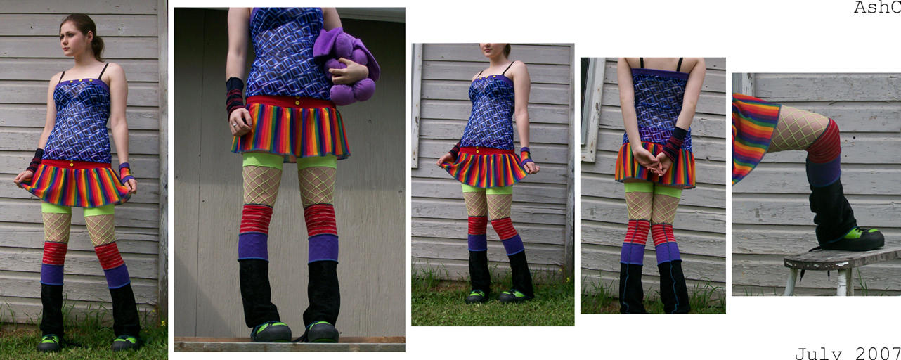 Crazy Colorful Circus Clothing