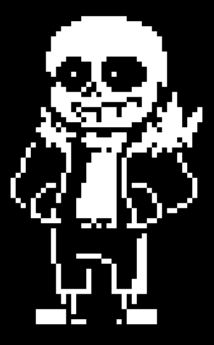 sans the sparkle pixel art boi by Starzall on DeviantArt