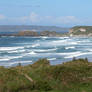 Reading at Whitepark Bay