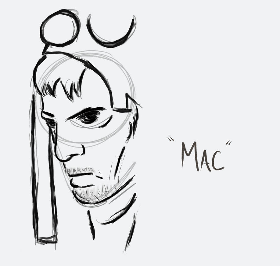 Mac (Red Canyon) sketch by rattlercomics on DeviantArt
