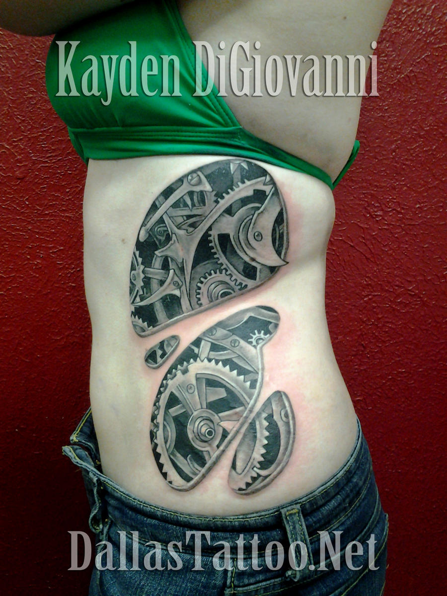 Steampunk Biomechanical Ribs