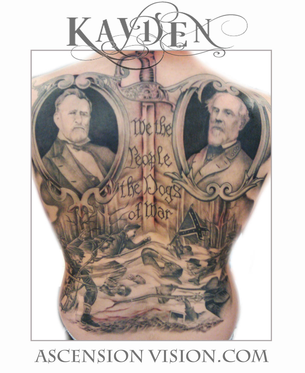 Civil War backpiece