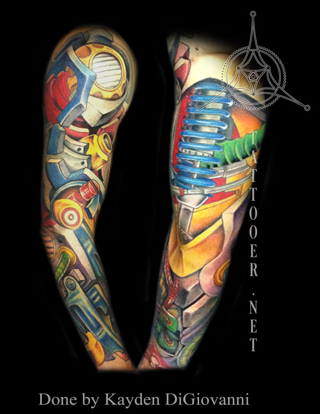Biomech biomech biomechanical sleeve tattoo dallas by kayden7 on DeviantArt