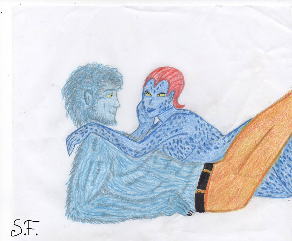 Mystique And Beast By Ladypolyglot On Deviantart Mystique And Beast By Ladypolyglot On Deviantart