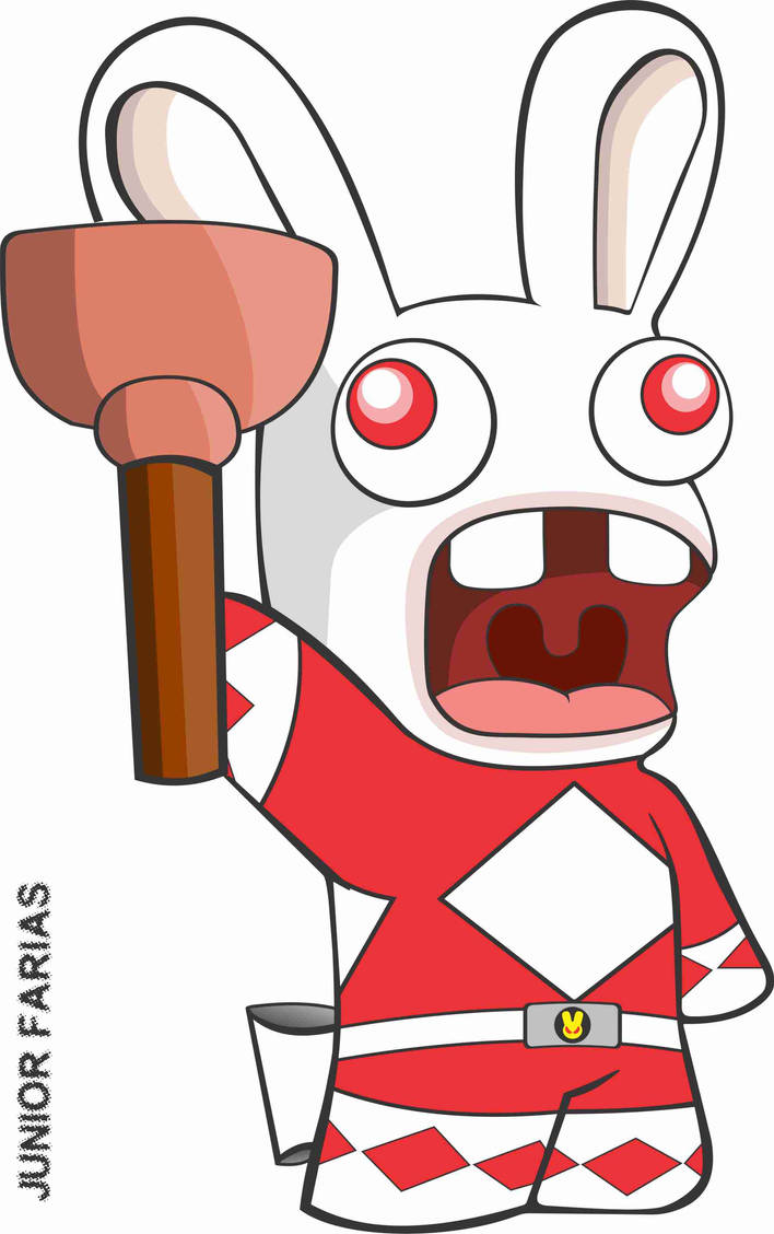 Rabbid Power Ranger by Lanxera on DeviantArt