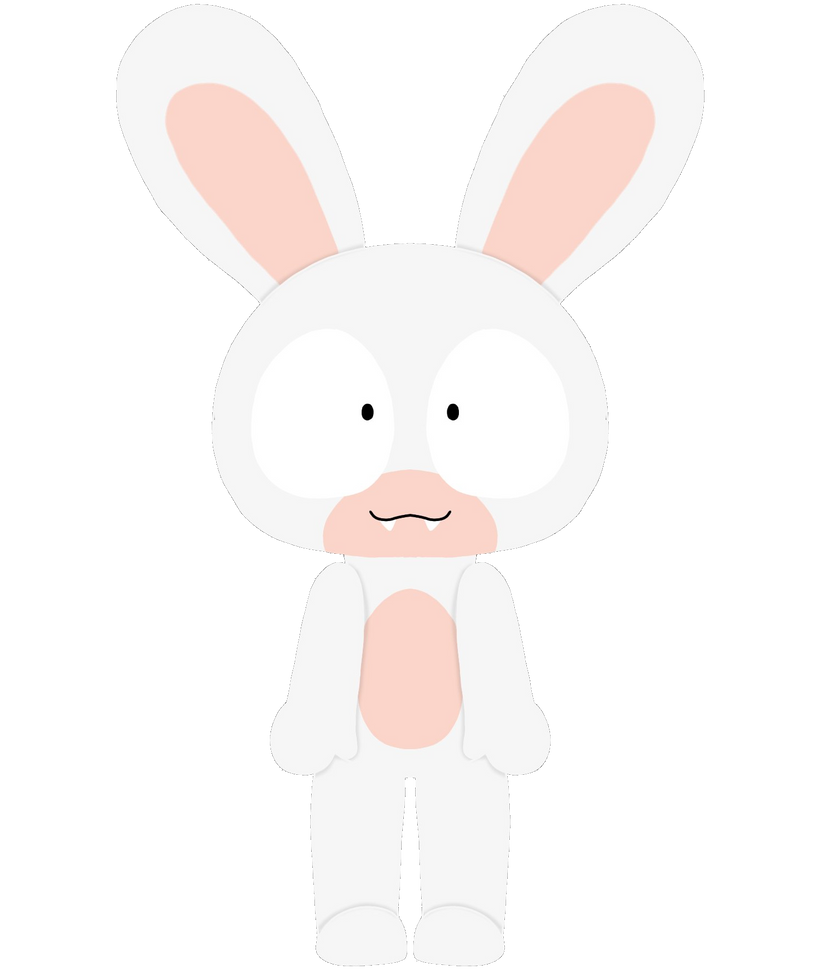Earless Raving Rabbid Transparent raving_rabbid by umbreonbros on DeviantArt