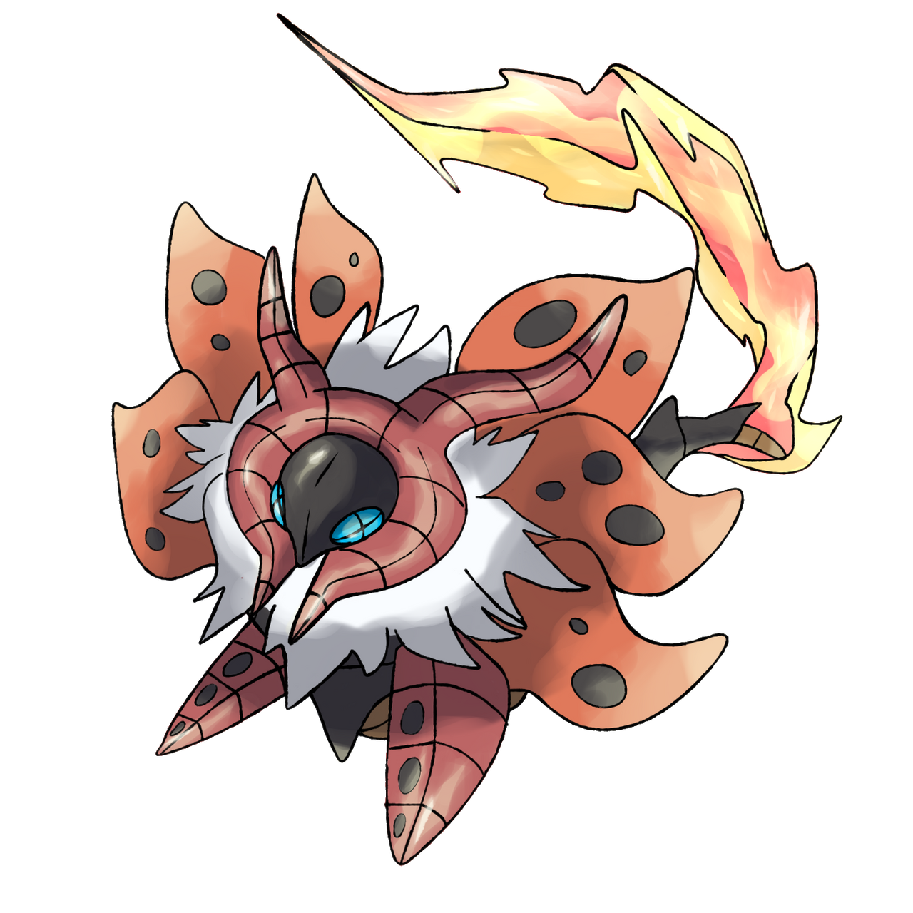 VOLCARONA ANCIENT FORM By SimoDaRe On DeviantArt volcarona-ancient-form-by-simodare-on-deviantart