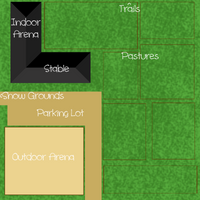 Heatherhills Stables Map - Barn Area