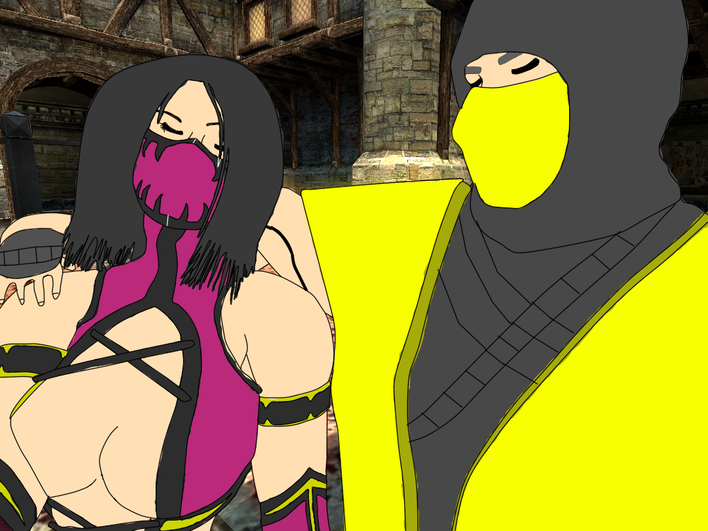 Scorpion x Mileena  Let Us Dance by romero1718 on DeviantArt