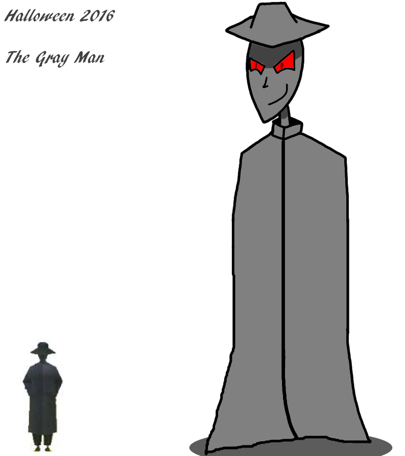 Month of Halloween 1 of 3 - The Gray Man