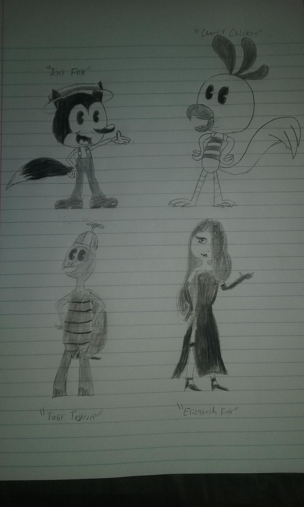 Joey Fox and Friends - Main Characters by maxkid1030 on DeviantArt
