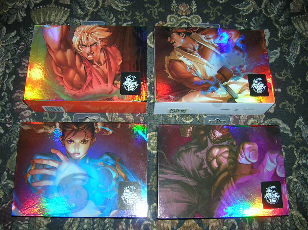 Dettaglio box Joypad Street Fighter 15th Anniv