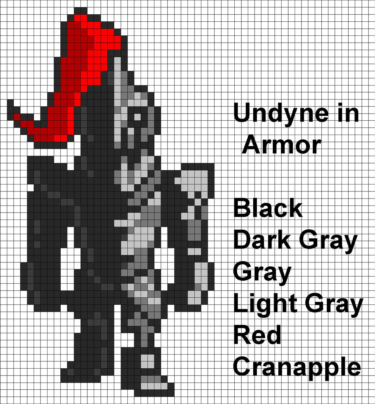 Undyne Full Armor by Nanaga-UnMinka on DeviantArt