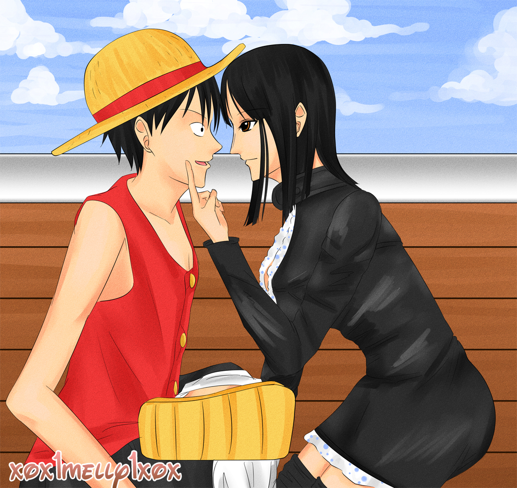 Luffy Robin Close Color By Xox1melly1xox On DeviantArt.