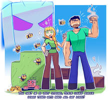 Steve is very strong