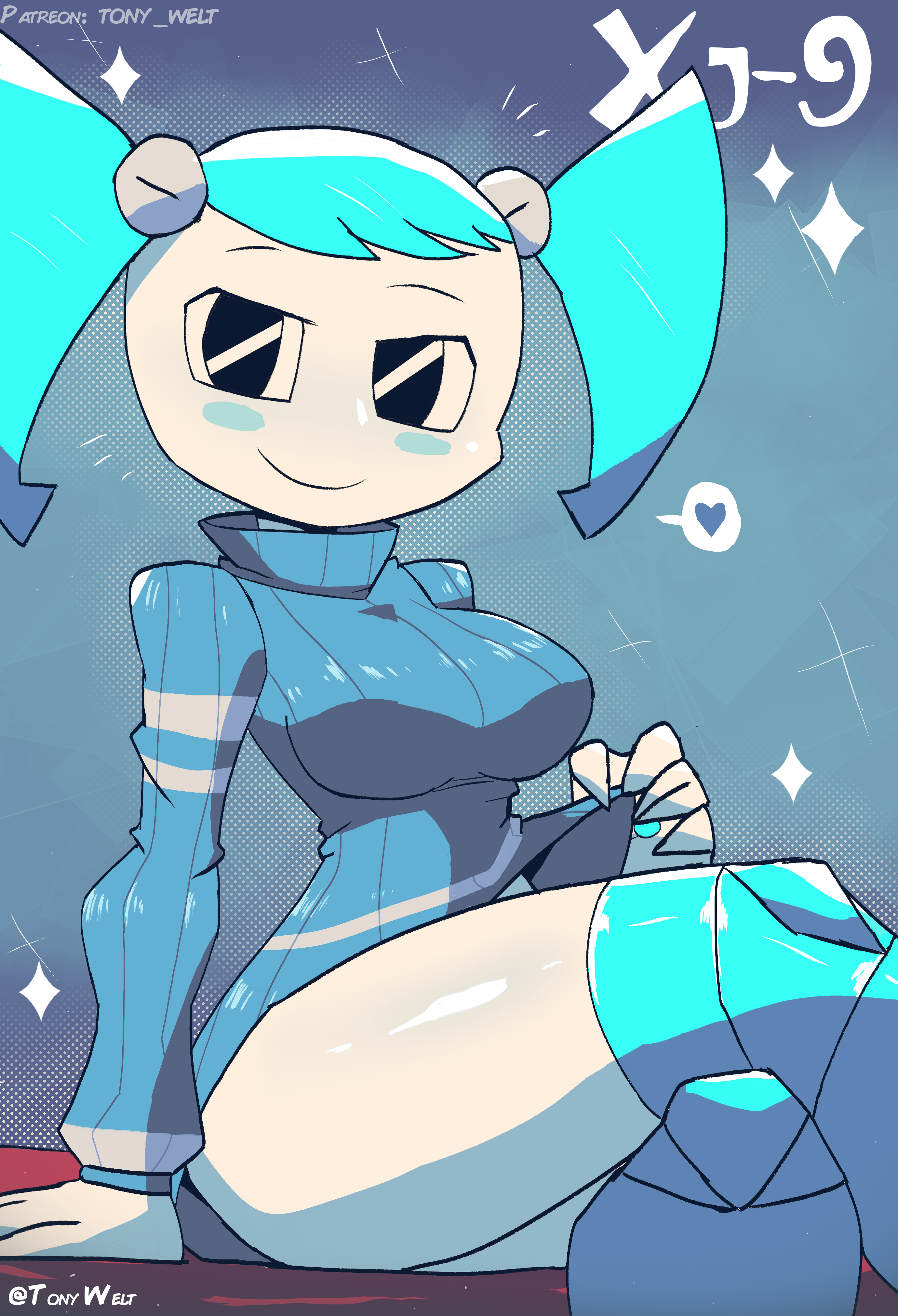 Fanart Sketchbook 19: Jenny XJ-9 #mylifeasateenagedrobot