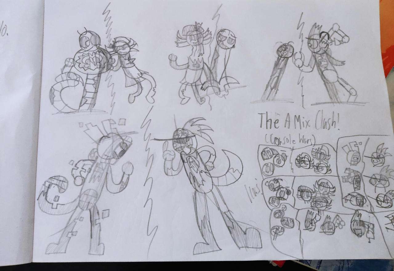 The A Mix Clash! by WoahIMakeArt on DeviantArt