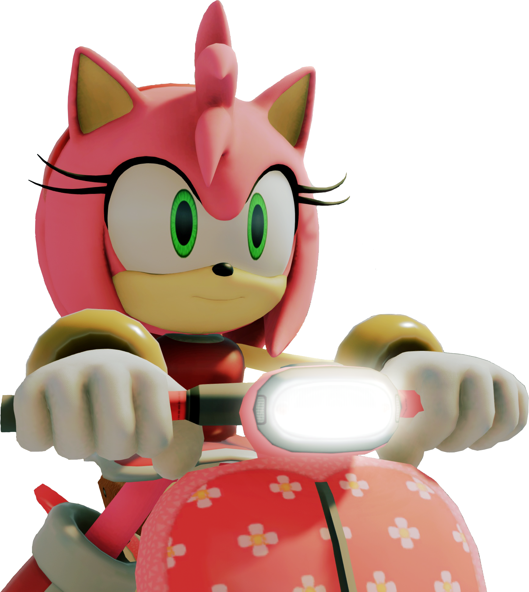 Amy Rose Render by bandicootbrawl96 on DeviantArt