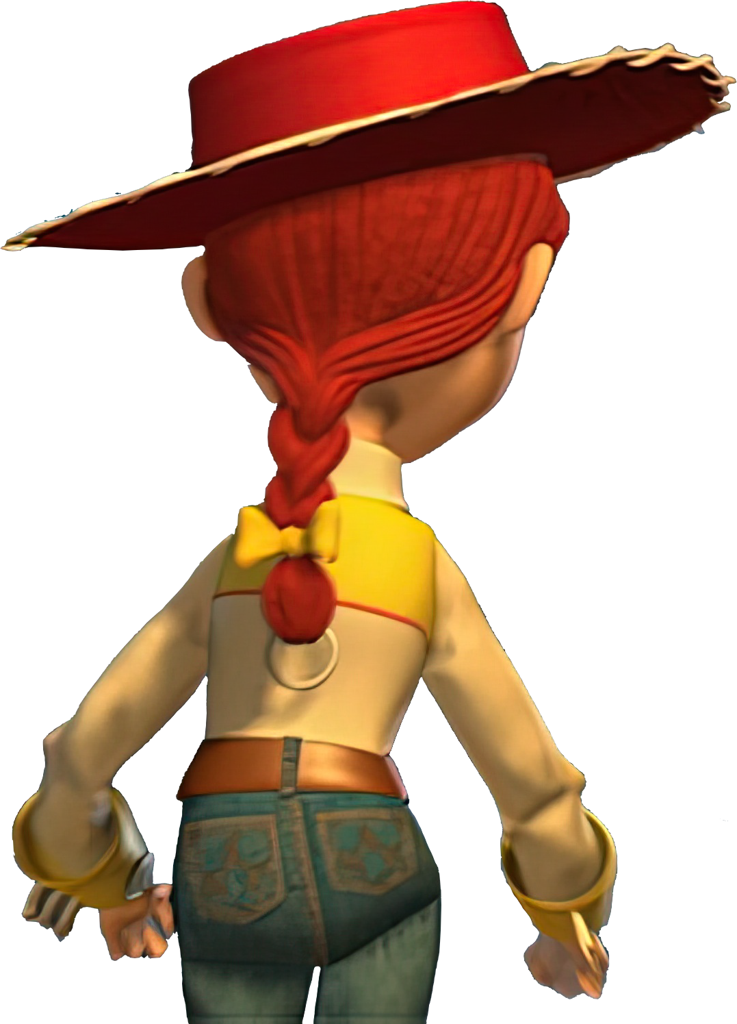 Jessie Back View PNG by DawidGolaszewski on DeviantArt