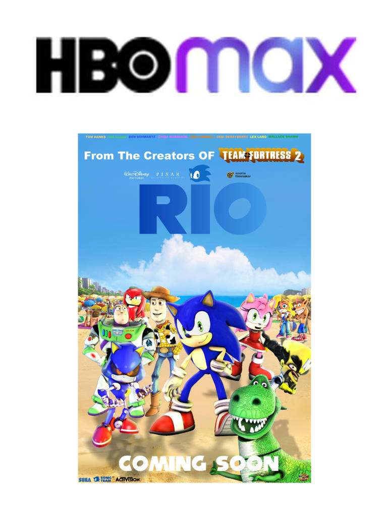 HBO MAX Rio (Sonic Style) by DawidGolaszewski on DeviantArt