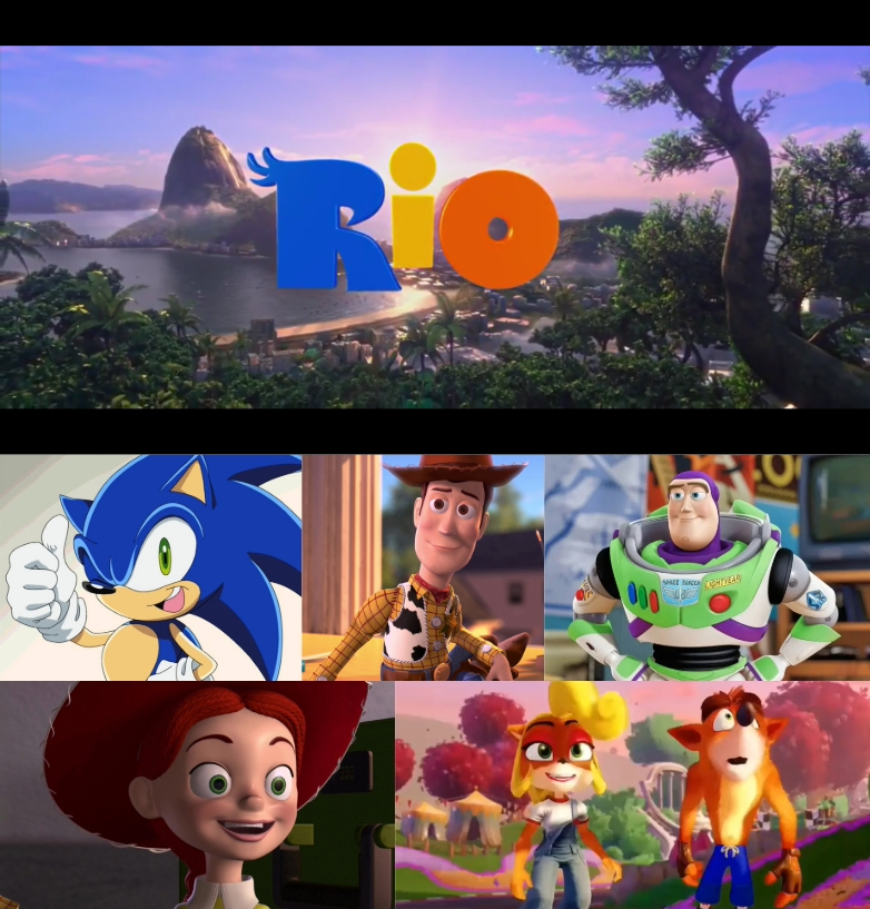 Dreamworks Rio Deviantart Sonic and Friends Likes Rio by DawidGolaszewski on DeviantArt