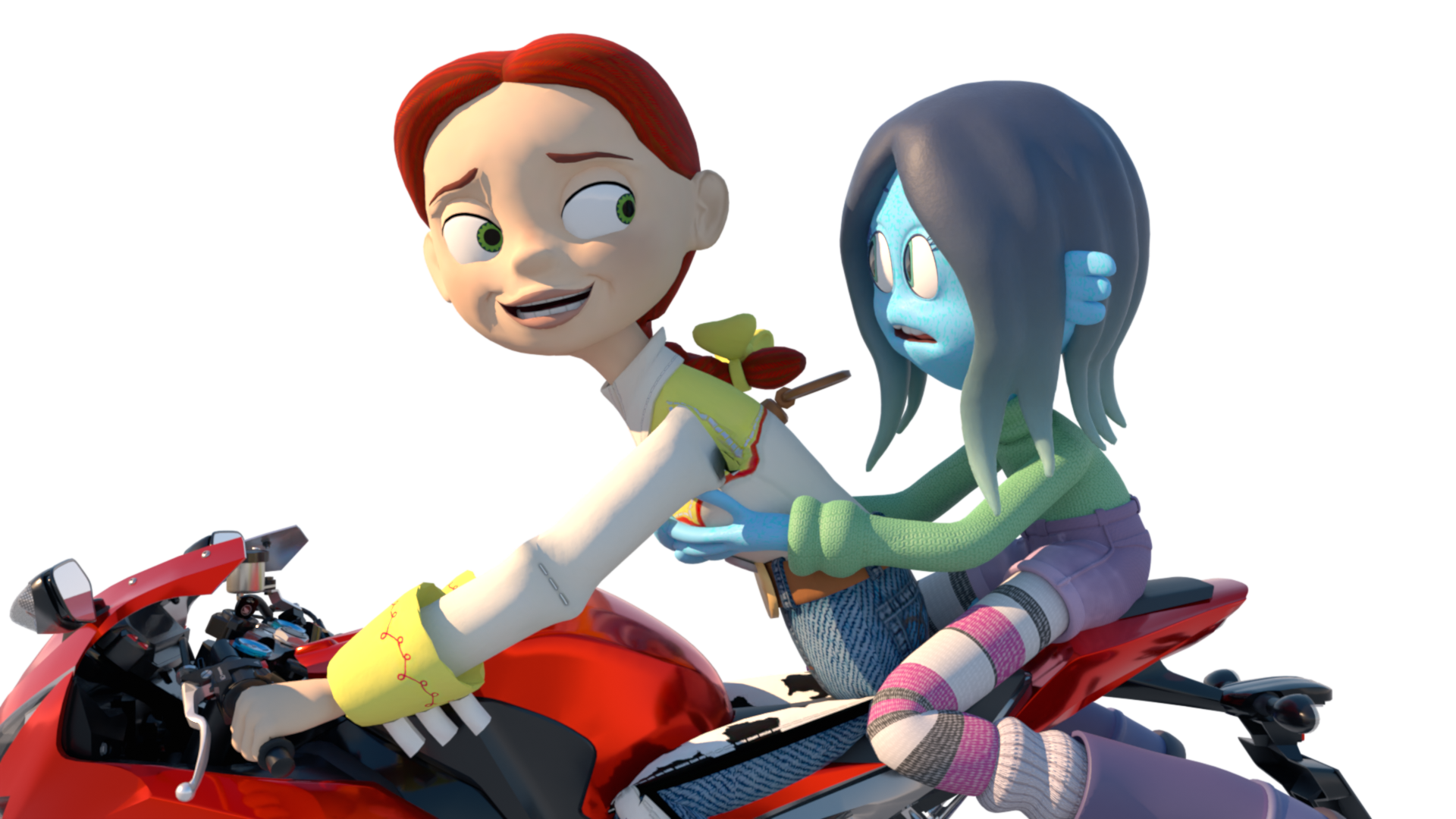 Jessie And Ruby Render by DawidGolaszewski on DeviantArt