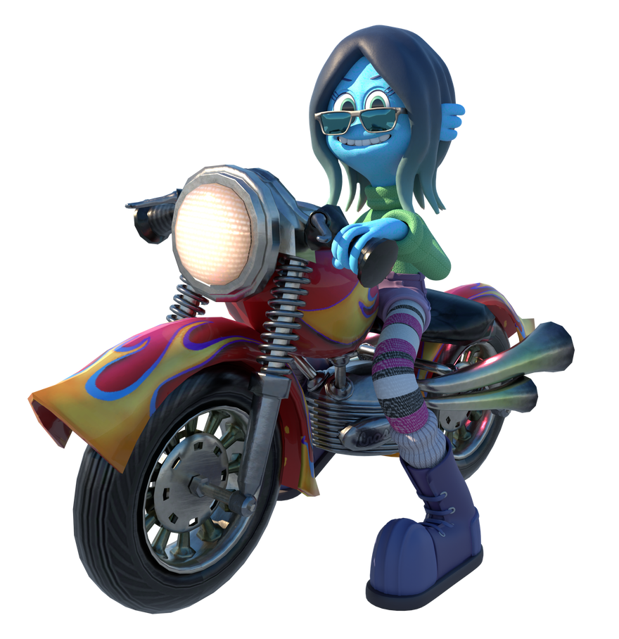 Ruby on Motorcycle Render by DawidGolaszewski on DeviantArt