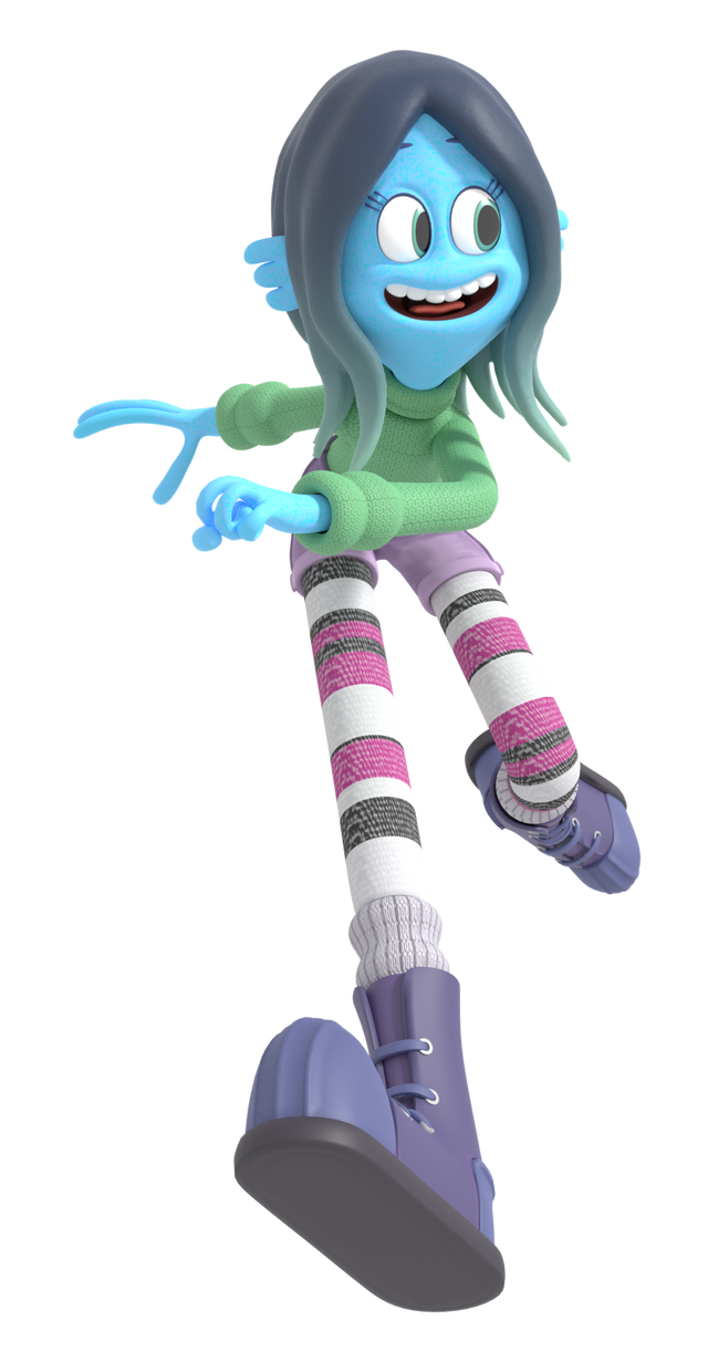 Ruby Gillman's Running Render by DawidGolaszewski on DeviantArt