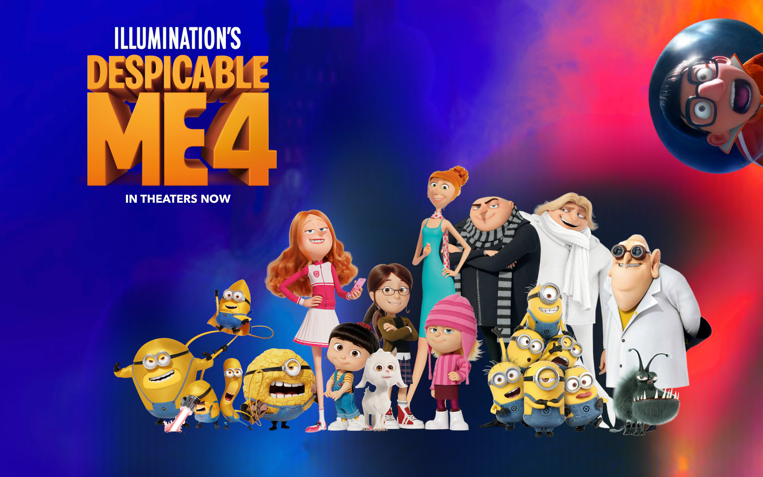 Despicable Me 4 (2024) (AU Poster) by DawidGolaszewski on DeviantArt
