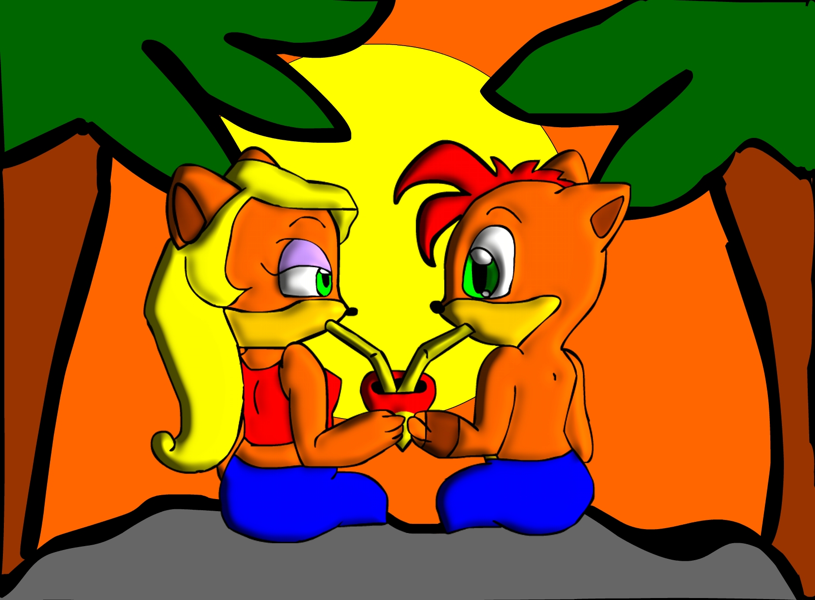 crash and tawna bandicoot