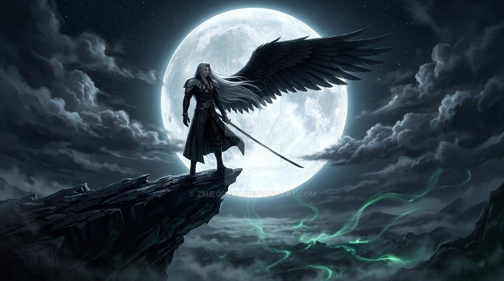 One Winged One Winged Angel by Zmieqdeca on DeviantArt